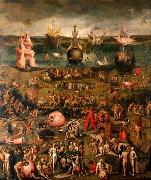 BOSCH, Hieronymus Garden of Earthly Delights oil on canvas